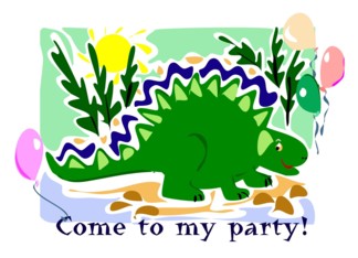 Dinosaur Party...