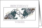 Pisces Friend Birthday Fish card