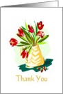 Tulips Thank You card