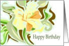 Daylily Birthday Card