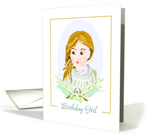 Birthday Girl Calla Lilies card (229528)