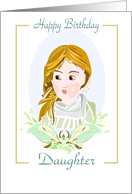 Birthday Daughter Calla Lillies card