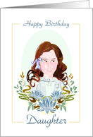 Birthday Daughter Water Lilies card
