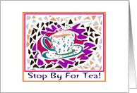 Tea Party Invitation card