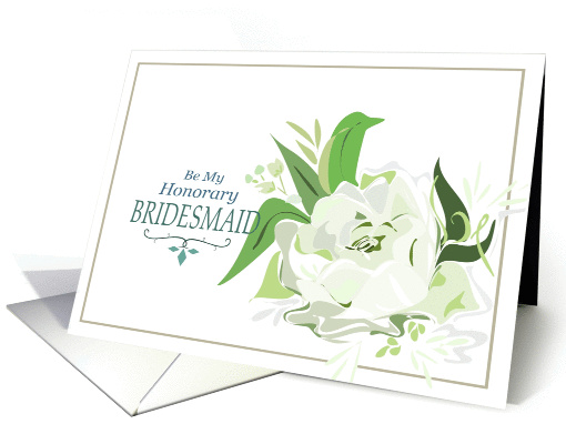 Be My Honorary Bridesmaid card (239085)
