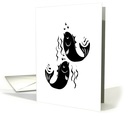Two Fish Note card (247346)
