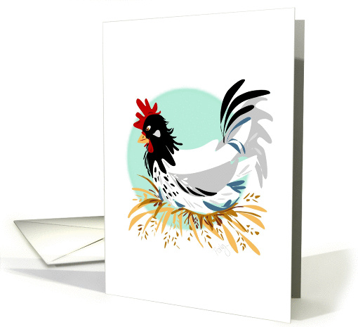 Chicken Note card (247456)