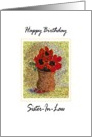 Happy Birthday Sister-In-Law card