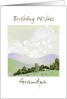 Birthday Wishes Grandpa card