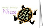  Birthday Turtle Niece card