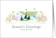 Season’s Greetings Across the Miles card