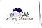 Merry Christmas Son card