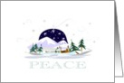Christmas Peace card
