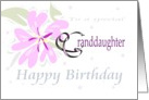 Happy Birthday Special Granddaughter card