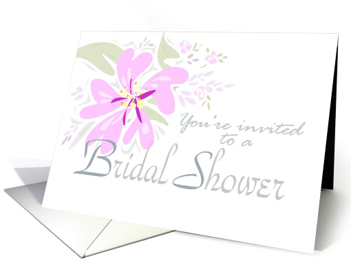 Bridal Shower Invitation card (276008)