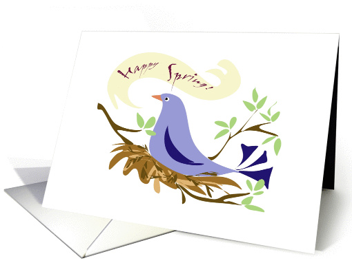 Happy Spring Greeting card (317029)