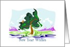 Happy New Year Wishes card