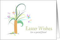 Easter Wishes Special Friend card