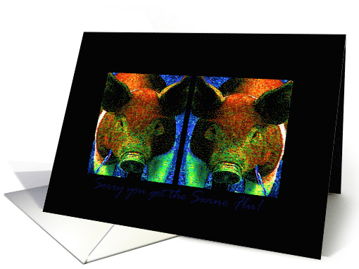 Get Well Wishes Get Well Hogs card (431960)
