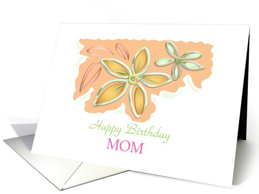 Happy Birthday Mom card (433981)