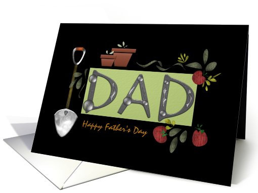 Gardening Dad Father's Day card (434336)