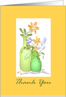 Thank You Wild Flowers card