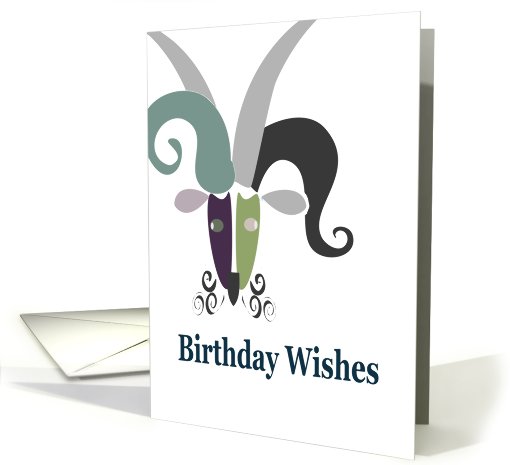 Jacob Sheep Birthday card (445520)