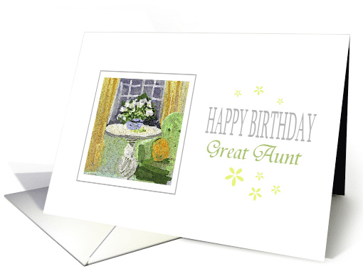 Great Aunt Birthday card (616994)