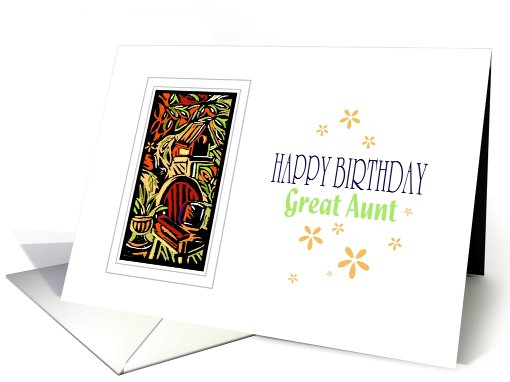 Great Aunt Birthday card (617018)