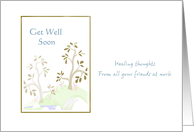 Get Well Card from Workmates card