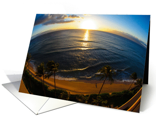 Maui Sunset card (1353504)
