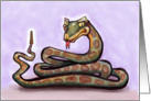 Rattlesnake card