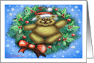 Christmas Bear card