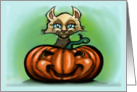 Pumpkin Cat card