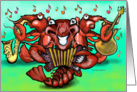 Crawfish Band card