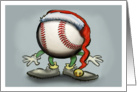 Baseball Christmas card