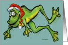 Hoppy Christmas card