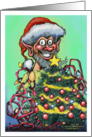 Christmas Elf Card