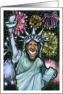 Obama New Year card