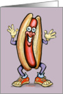 Happy Hot Dog Card