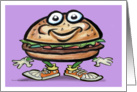 Happy Hamburger Card