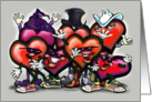 Dancin Hearts Card
