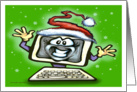 Computer Christmas Card