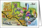 Greetings from Corpus Christi Texas card