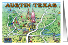 Greetings from Austin Texas card