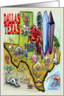 Greetings from Dallas Texas card