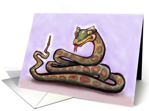 Rattlesnake card (1396772)