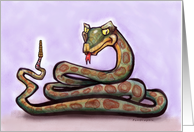 Rattlesnake card