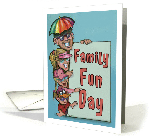 Family Fun Day Invitation card (1398192)