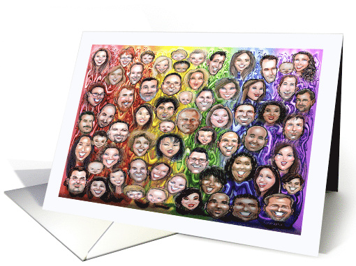 Interwoven Humanity card (1484122)